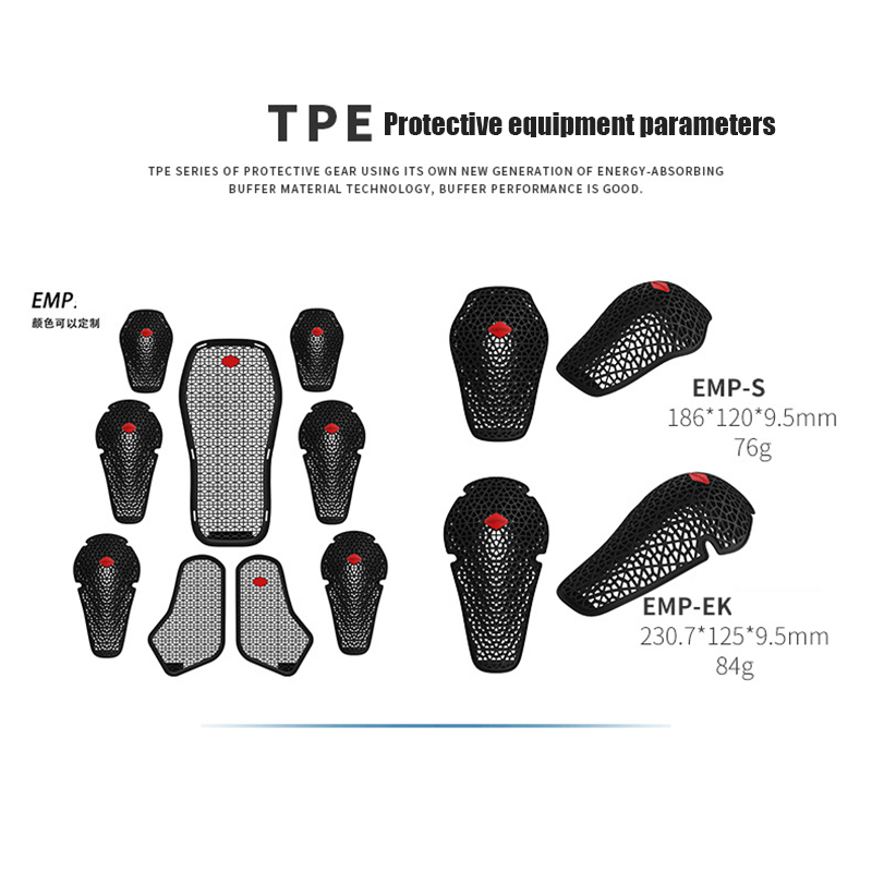 Motorcycle Gear Levels - CE Level 2 Motorrad-Rücken-Ellenbogenpanzerung – Knie-Schulterschutz,