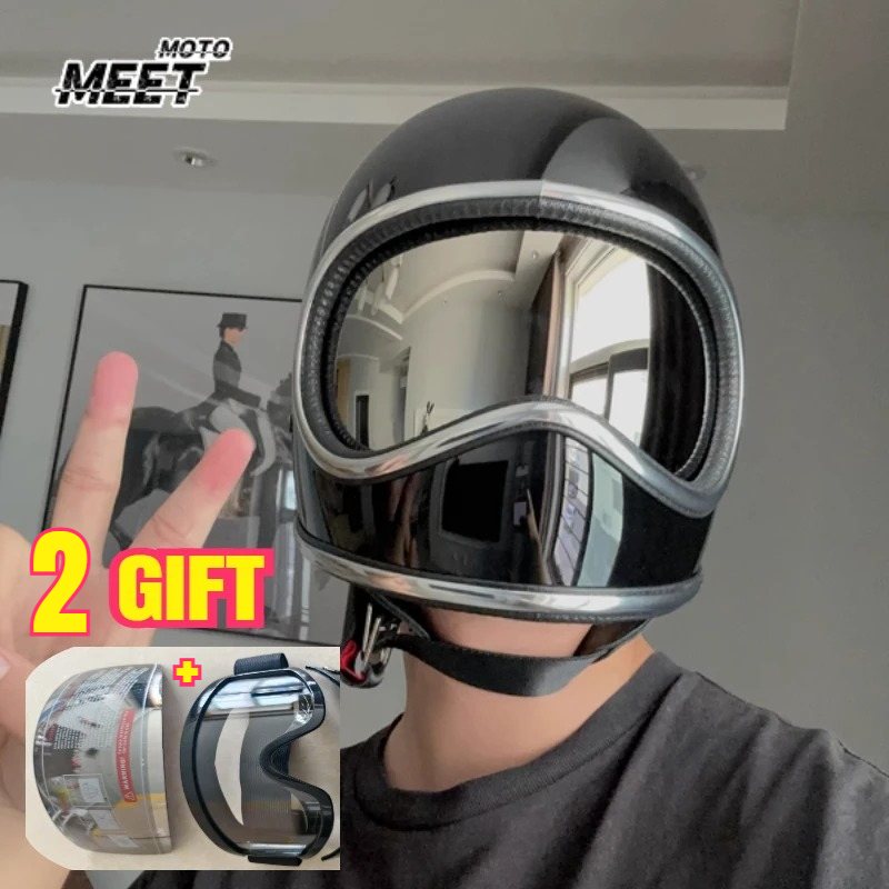 Motorcycle Gear Japan - HOT Motorradhelm mit Glasfaserschale, DAVID 2