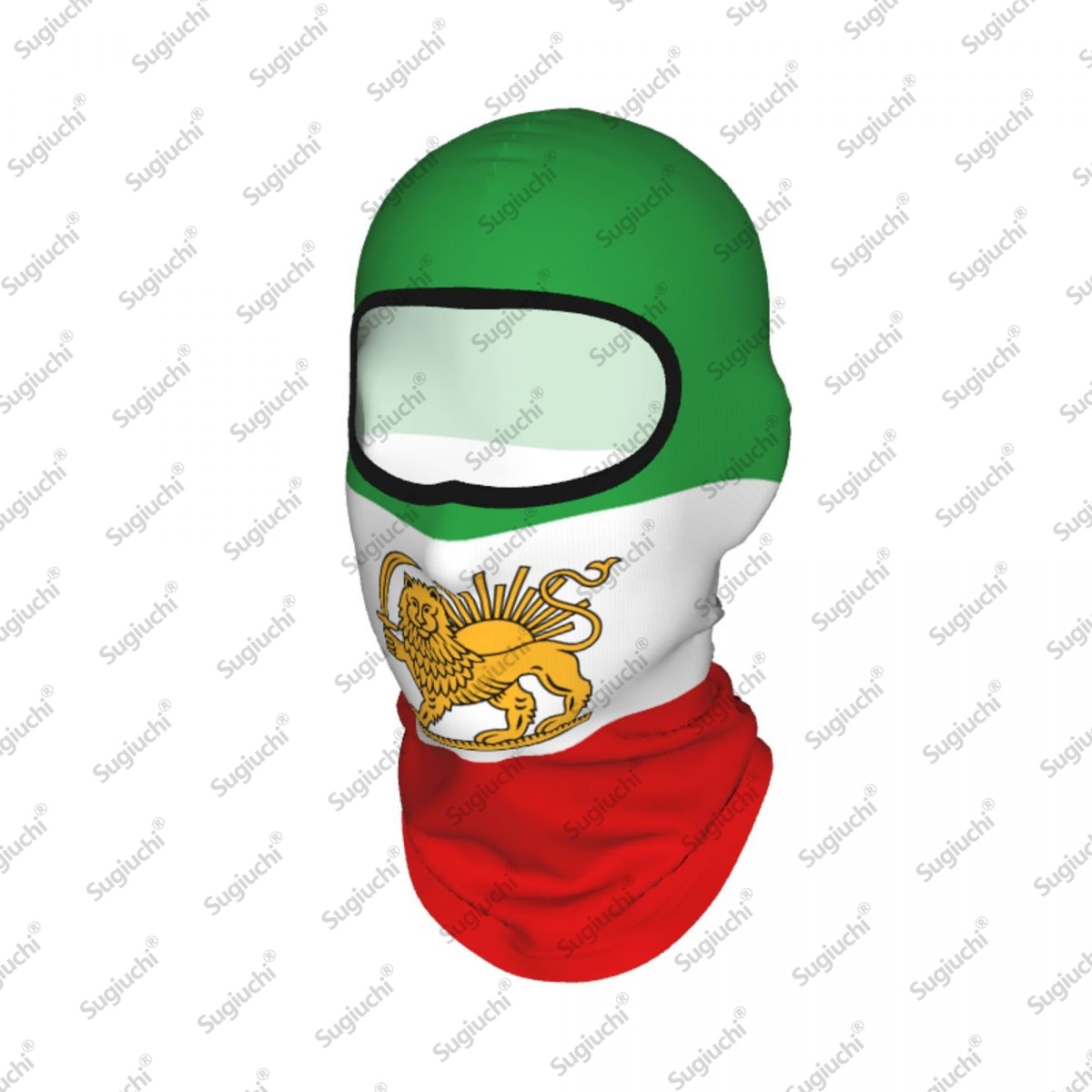 Helmet Full Face - Iran Persia Lion Cycling Balaclava Vollgesichts-Skimaske,