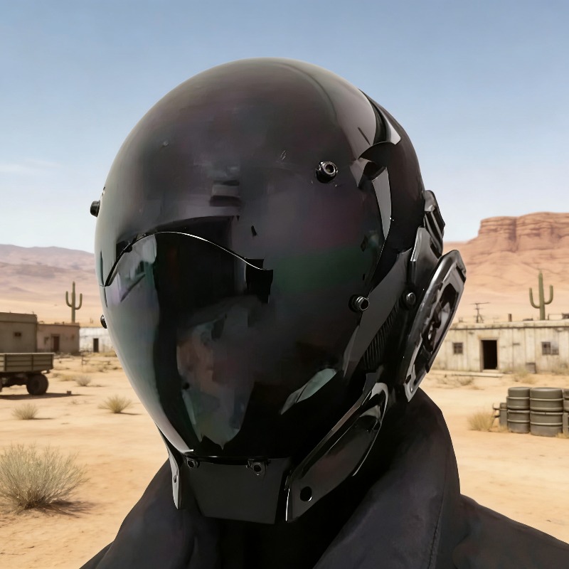 Cyberpunk-Helm im Mecha-Stil,  – Helmet Full Face Bewertung und Preis