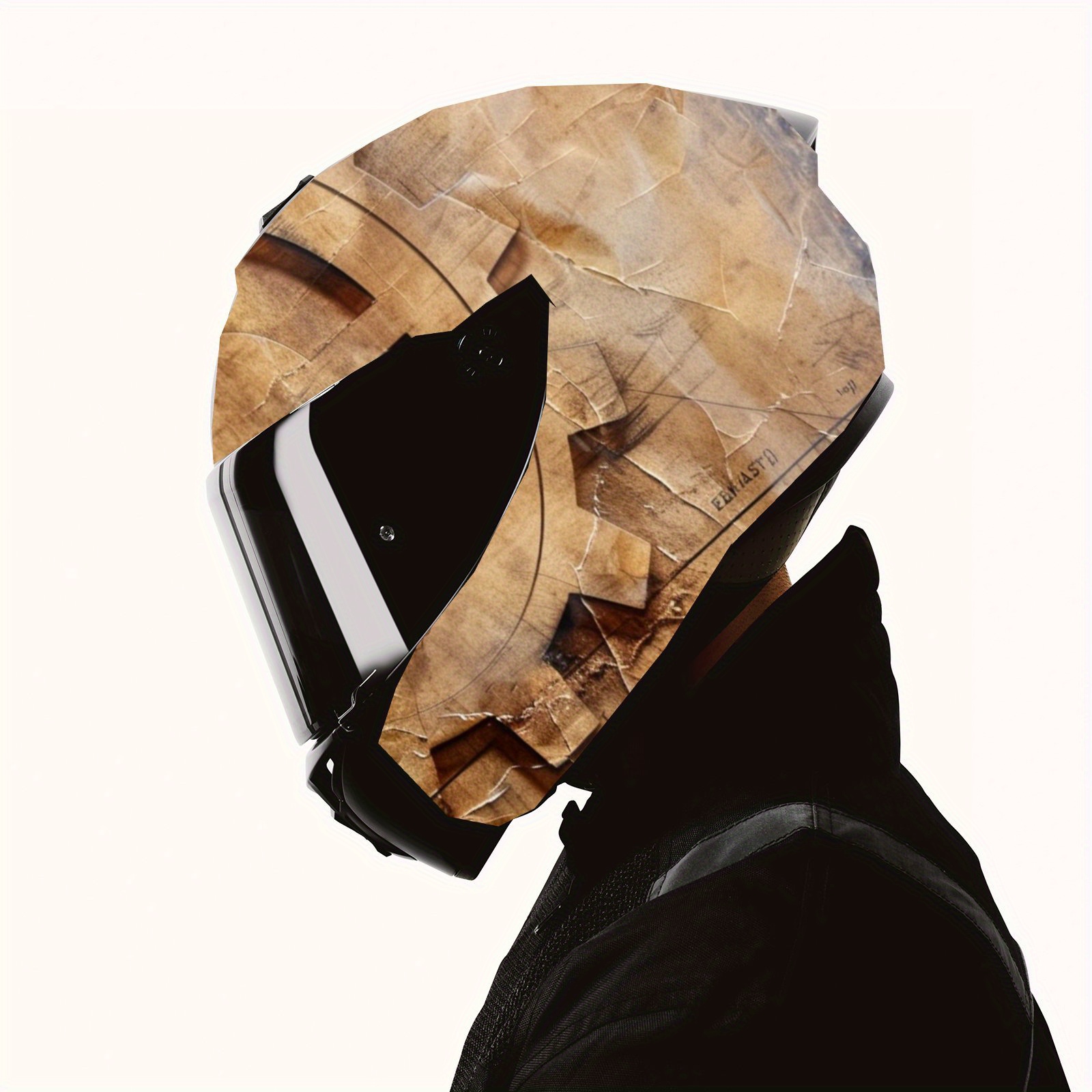 Helm-Vinylfolie im Steampunk-S – Motorcycle Gear Pattern Bewertung und Preis