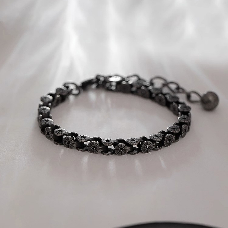 Edelstahl-Armband für Männer m – Motorcycle Gear Pattern Bewertung und Preis