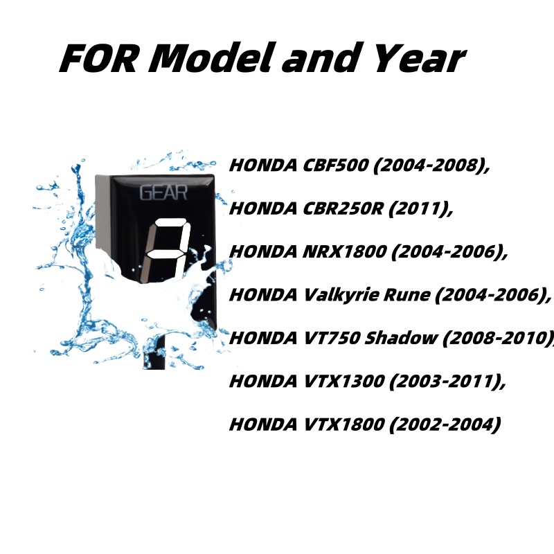 Zahnrad anzeige für Honda cbf5 – Motorcycle Gear Levels Bewertung und Preis