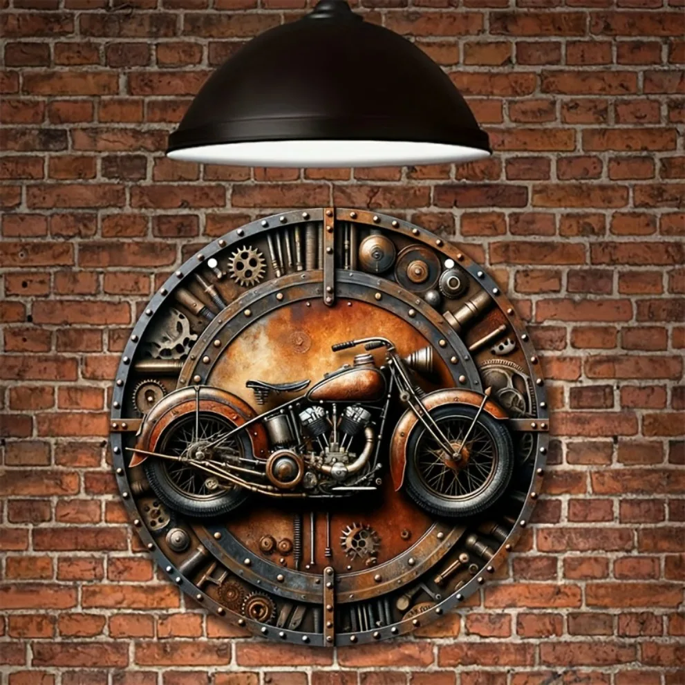 Steampunk Vintage Motorrad-Aus – Motorcycle Gear Pattern Bewertung und Preis